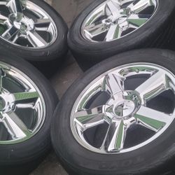 Wheel 20 6 Lugs   Crome 