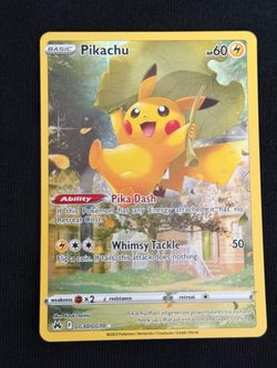 Pikachu GG30/GG70 Pokémon Card