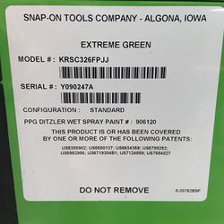 Snap On Tool Box