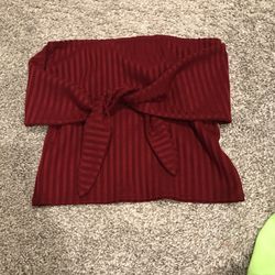 Maroon Tub Top