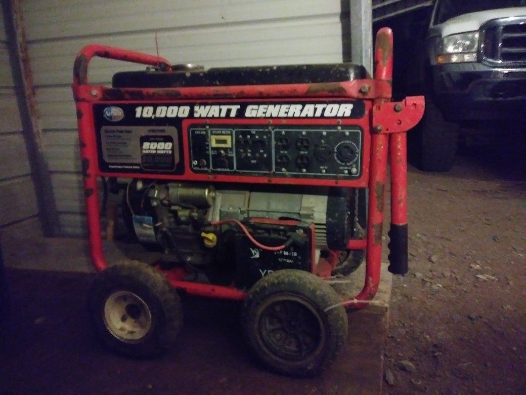 Allpower 10,000 watt generator for Sale in Hamptonville, NC OfferUp