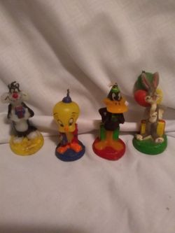 1993 Warner Brothers cartoon candles