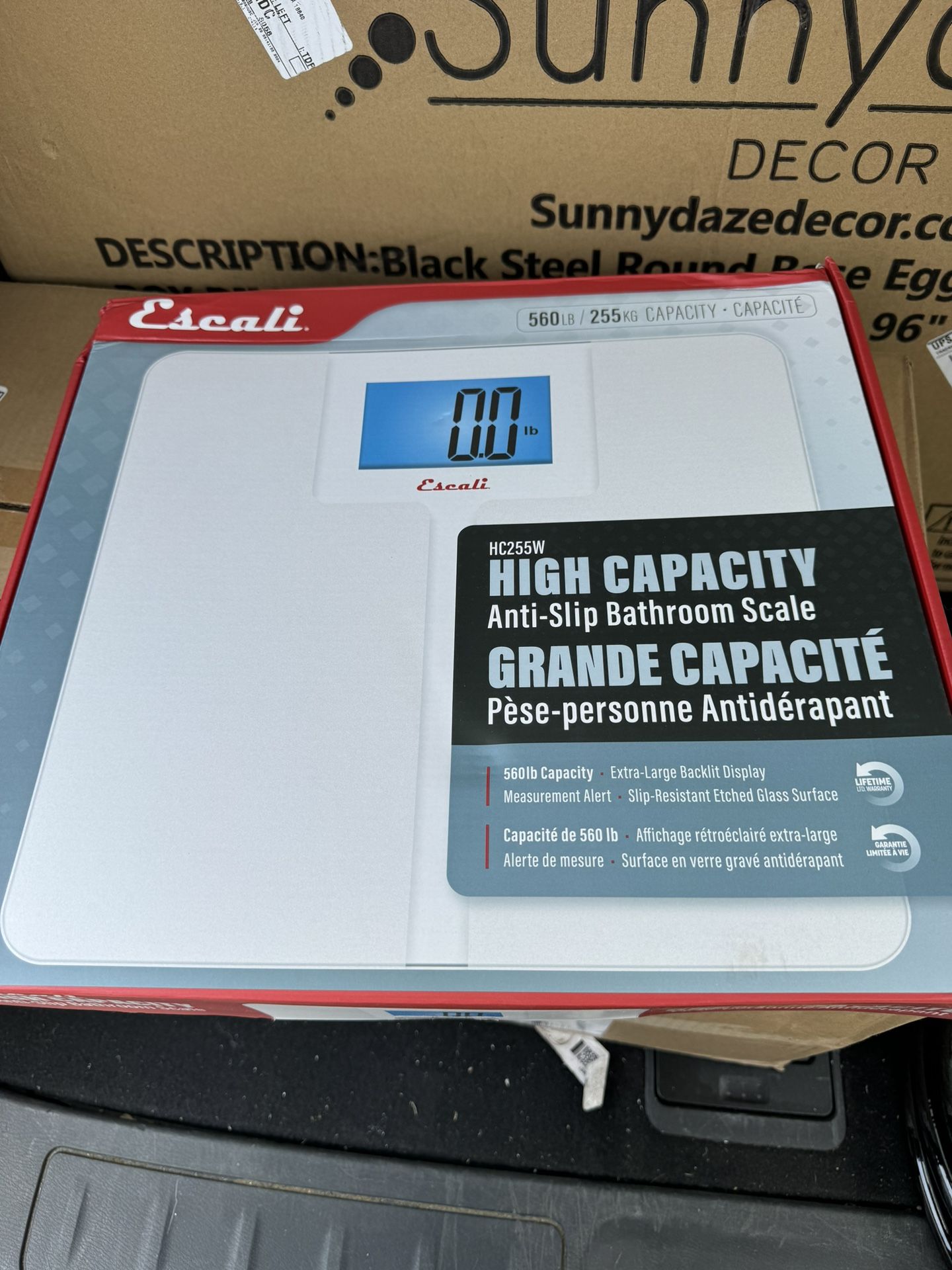 High Capacity Anti-Slip Bathroom Scale