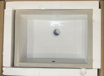 James Martin Undermount Bathroom Sink – White – 19.4”