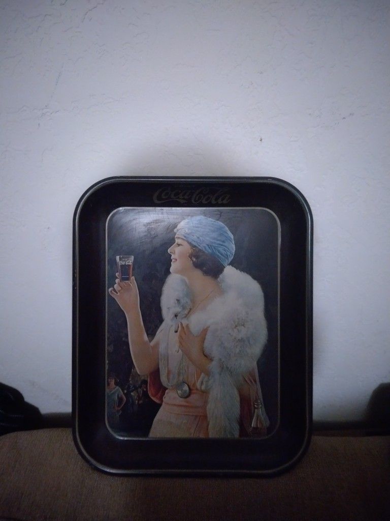 Coca Cola antique Tray