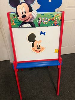 Mickey Mouse erase with dry board and magneti