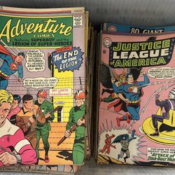 Marvel/DC Comic Books From The 50’s And 60’s