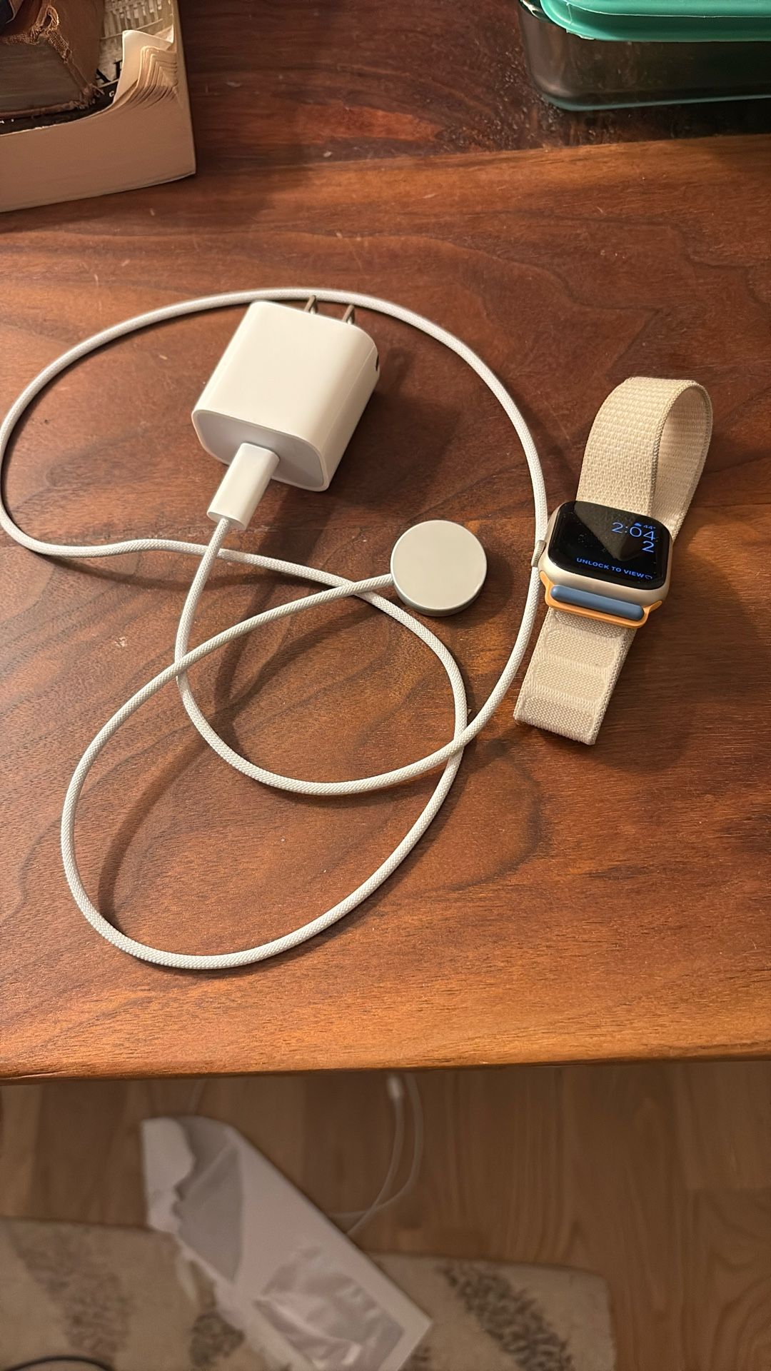 Apple Watch And Charger