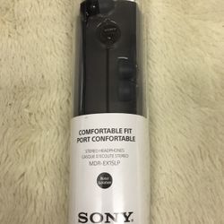 Sony Fashionable In-Ear Headphones-black