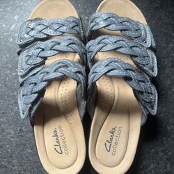 Clarks Women's Laurieann Rio Slide Sandals