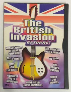 The British Invasion Returns DVD 2000 Image Entertainment 31 British Hits