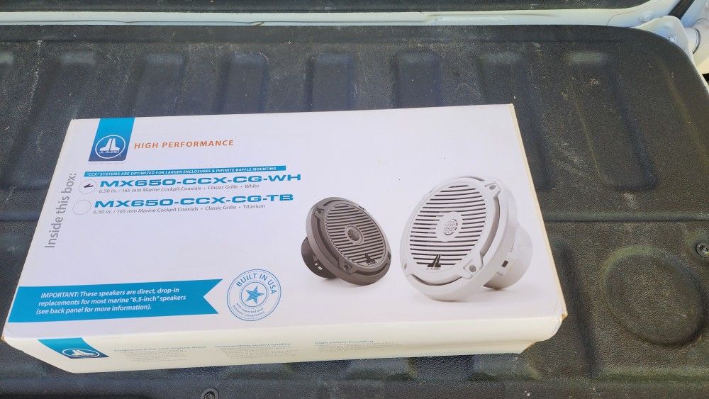 JL AUDIO BOAT SPEAKERS