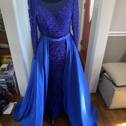 Prom Dress Formal Dress Party Royal Blue