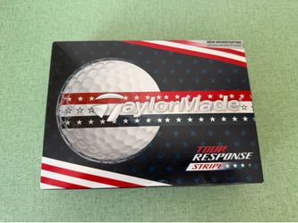 NEW TaylorMade 2025 Tour Response USA Stripe Golf Balls