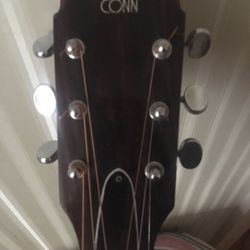 Real nice playing Conn Acoustic Guitar