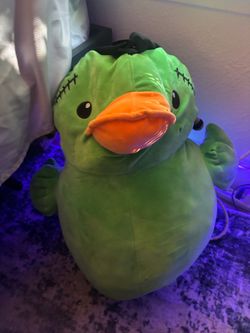 Frankenstein Duck Halloween Squishmallow Plush