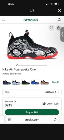 Nike Air Foamposite 1s