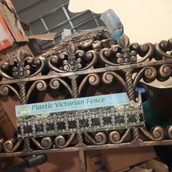 3 Sets Of Brand New Plastic Victorian Fence In Spring Hill