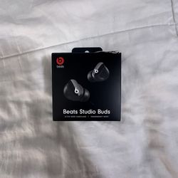 Beats Studio Buds (Black) – Like New – Original Packaging