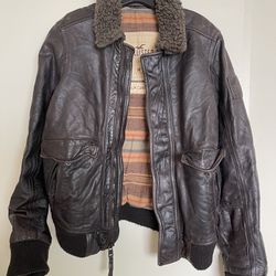 Hollister Palm Canyon Genuine Leather Jacket