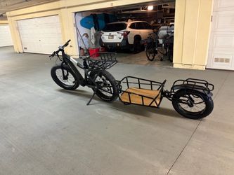 Quiet Kat E-bike and Trailer