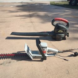 Hedge Trimmer And Blower Electric