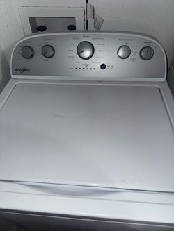 Washer and dryer , not a matching set.