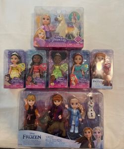 Disney Princess & Frozen Doll Lot – New in Package