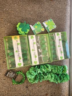 St Patrick's Day decorations
