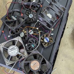 UsedLot Of Computer Fans