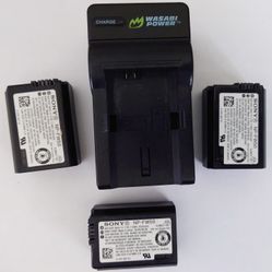 Sony NP-FW50 Lithium-Ion Rechargeable Batteries