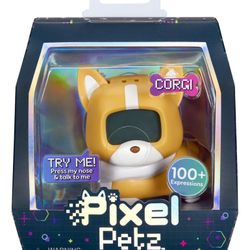 New Pixel Petz - Corgi, Interactive Digital Pet Dog, Ages 4+