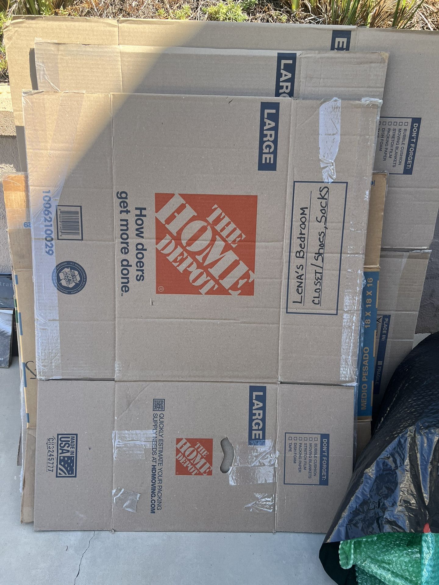 Moving Boxes - Home Depot