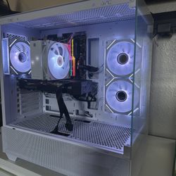 White Gaming Pc Computer Desktop RTX