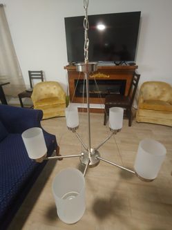 Chandelier - Brushed Nickle