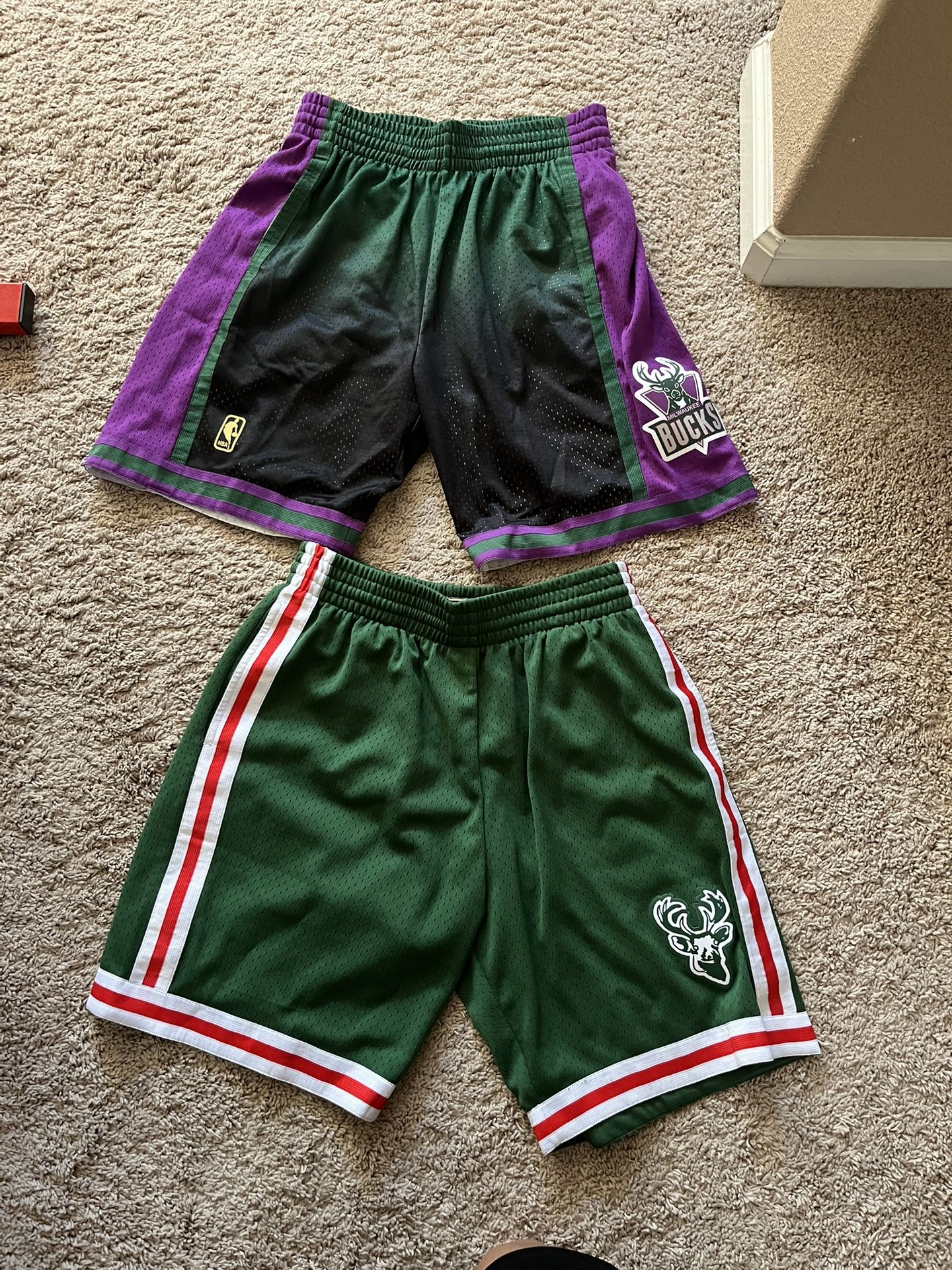 Mitchell And Ness Bucks Shorts NBA