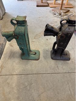 Simplex No. 22 Railroad jacks 10 ton