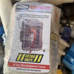 Box Full Of New/Almost New Electric & Plumbing Parts