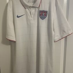 Nike  USA TEAM 2014 2015 HOME SHIRT FUTBOL SOCCER JERSEY