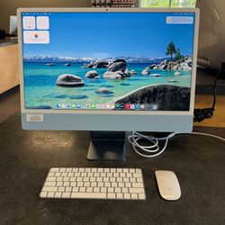 iMac 24" | M1 / 16GB / 1TB | Blue | Tahoe