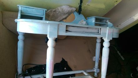 semi finished antique desk