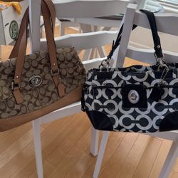 Gently Used coach Purses