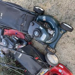Mowers all run — Read Info Below 