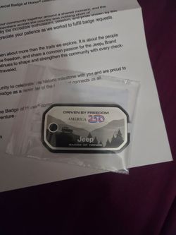 Jeep 250 America Badge of Honor