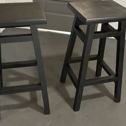 Matte Black Stools