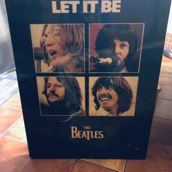 Beatles, Framed , Laminated Poster 29 1/2iinch