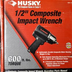 Husky Impact Gun1/2" Composite   600 
