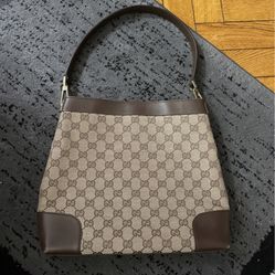 Vintage Gucci Gg Shoulder Bag