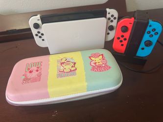 Nintendo Switch OLED + accessories