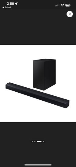 Samsung Sound Bar + Sub Woofer